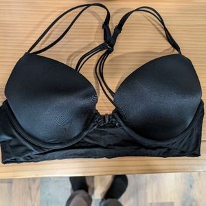 Victoria's secret snap front razor back very sexy push up. 34C.
